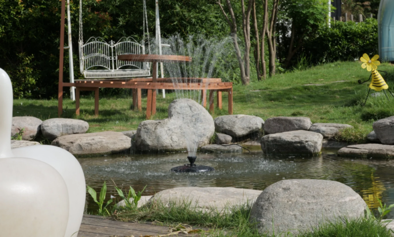 Solar Powered Floating Fountain: The Perfect Addition to Your Garden